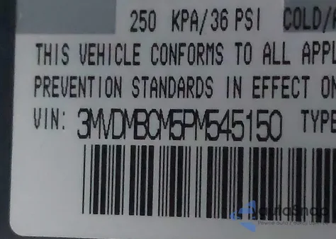 2023 Mazda Cx-30 2.5 S Carbon Edition z USA, uszkodzony, nr VIN 3MVDMBCM5PM545150